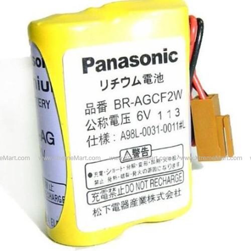 แบตเตอรี่ Panasonic BR-AGCF2W Fanuc A98L-0031-0011#L 6V Lithium Battery