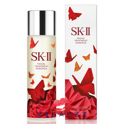 (ราคาพิเศษลด 38%) Limited Edition Red Butterfly SK-II Facial Treatment Essence 230 mL (น้ำป้าเจี๊ยบ) เอสเซนต์ miracle water สุดฮิต มีทุกบ้านค่ะ