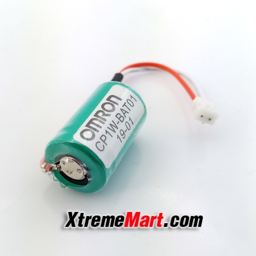 แบตเตอรี่ Omron CP1W-BAT01 CJ1W-BAT01 CP1E 3V 1800mah PLC Battery Batteries with Plug