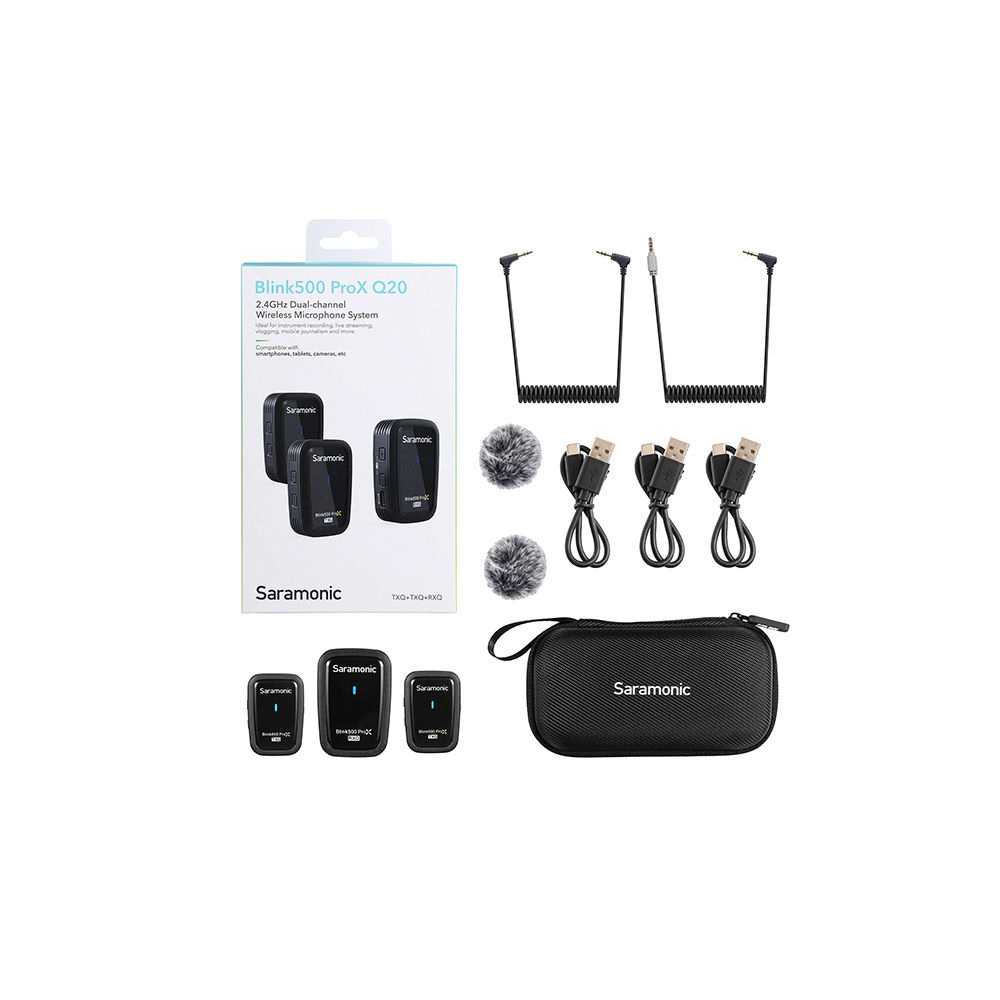 ส่งฟรี SARAMONIC - Blink500 ProX Q10/Q20 ไมโครโฟนไร้สาย ประกันศูนย์ไทย