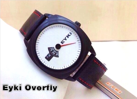 นาฬิกา Overfly eyki ของแท้ 100% Day Dat หน้าปัดสีขาว