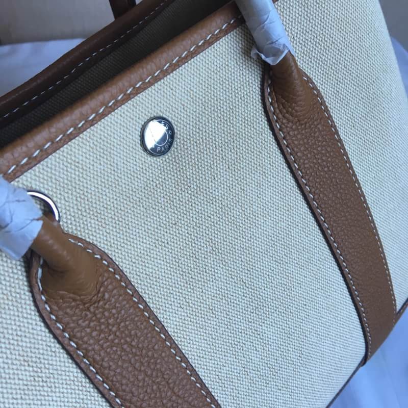 พร้อมส่ง hm garden party leather + canvas 30 cm