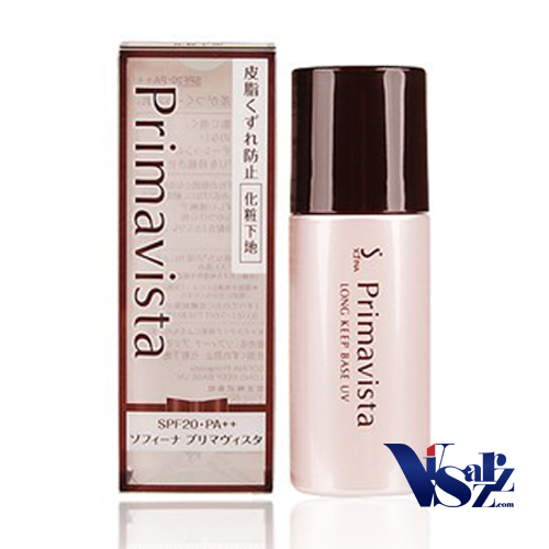 Sofina Primavista Long Keep Base UV SPF20PA++ 25mL เมคอัพเบสที่มีส่วนผสมพิเศษที่จะช่วยควบคุมความมันและเหงื่อบนใบหน้า เพื่อช่วยป้องกันความมันระหว่างวันและ เพื่อช่วยลดการเกิดฝ้าและสิว ด้วยสูตร Oil- Free จะช่วยสร้างชั้นผิวหนังให้ดูสดชื่นและเรียบเนียนเพื่อช่ว