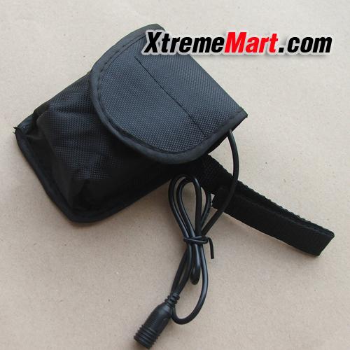 แบตเตอรี่สำหรับไฟฉายติดจักรยานสำหรับ Bicycle Light pack 6 ก้อน Solarstom X2,X3 พร้อมซองไนล่อน