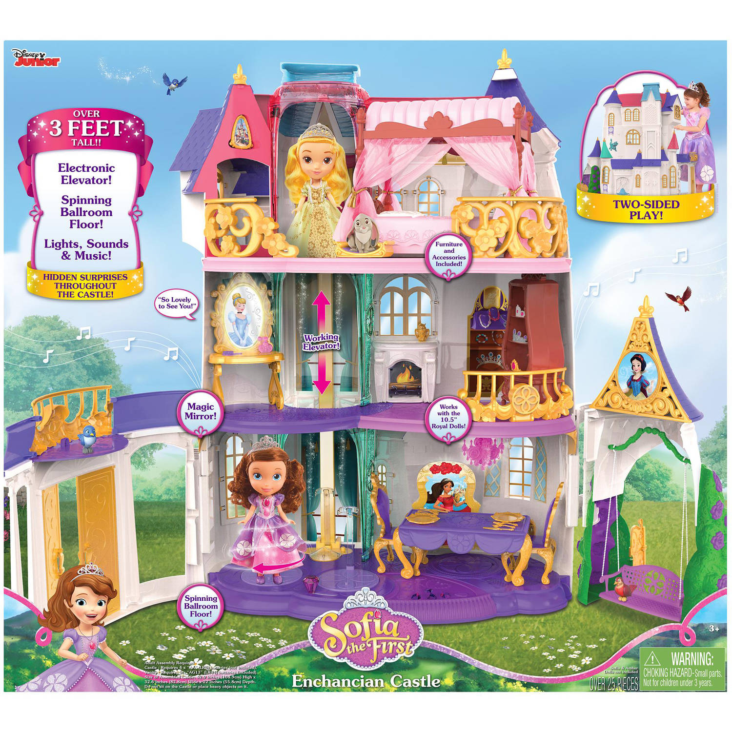 บ้านตุ๊กตาเจ้าหญิงโซเฟียขวัญใจลูกสาว Disney Sofia the First Enchancian Castle