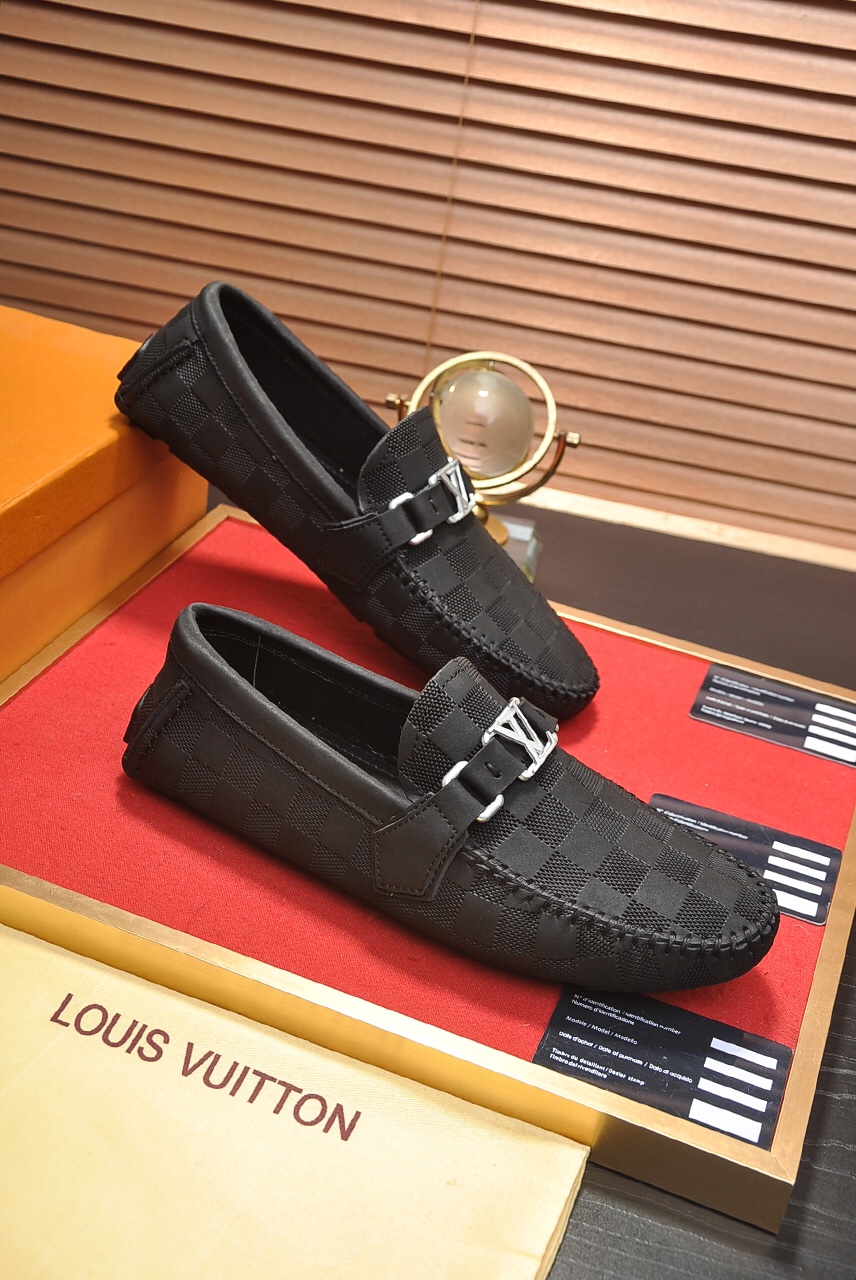 รองเท้า l loafer leather shoe 38-44