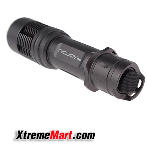 ไฟฉาย NICJOY G5 1*CREE XM-L2 3C 800LM 5-Mode Pure White LED Falshlight x 18650