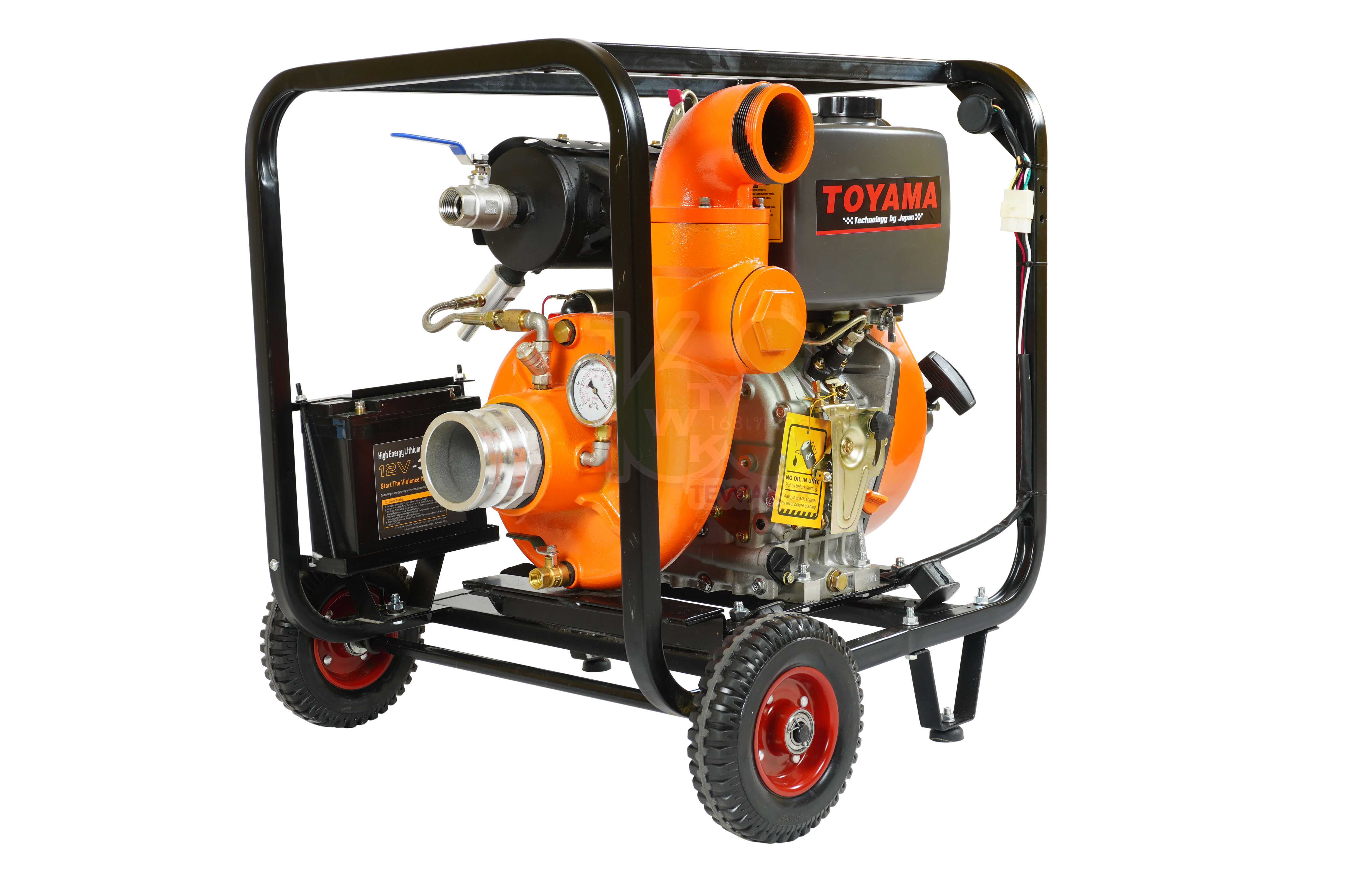 เครื่องสูบน้ำดีเซลแรงดันสูงTOYAMA รุ่นZX13