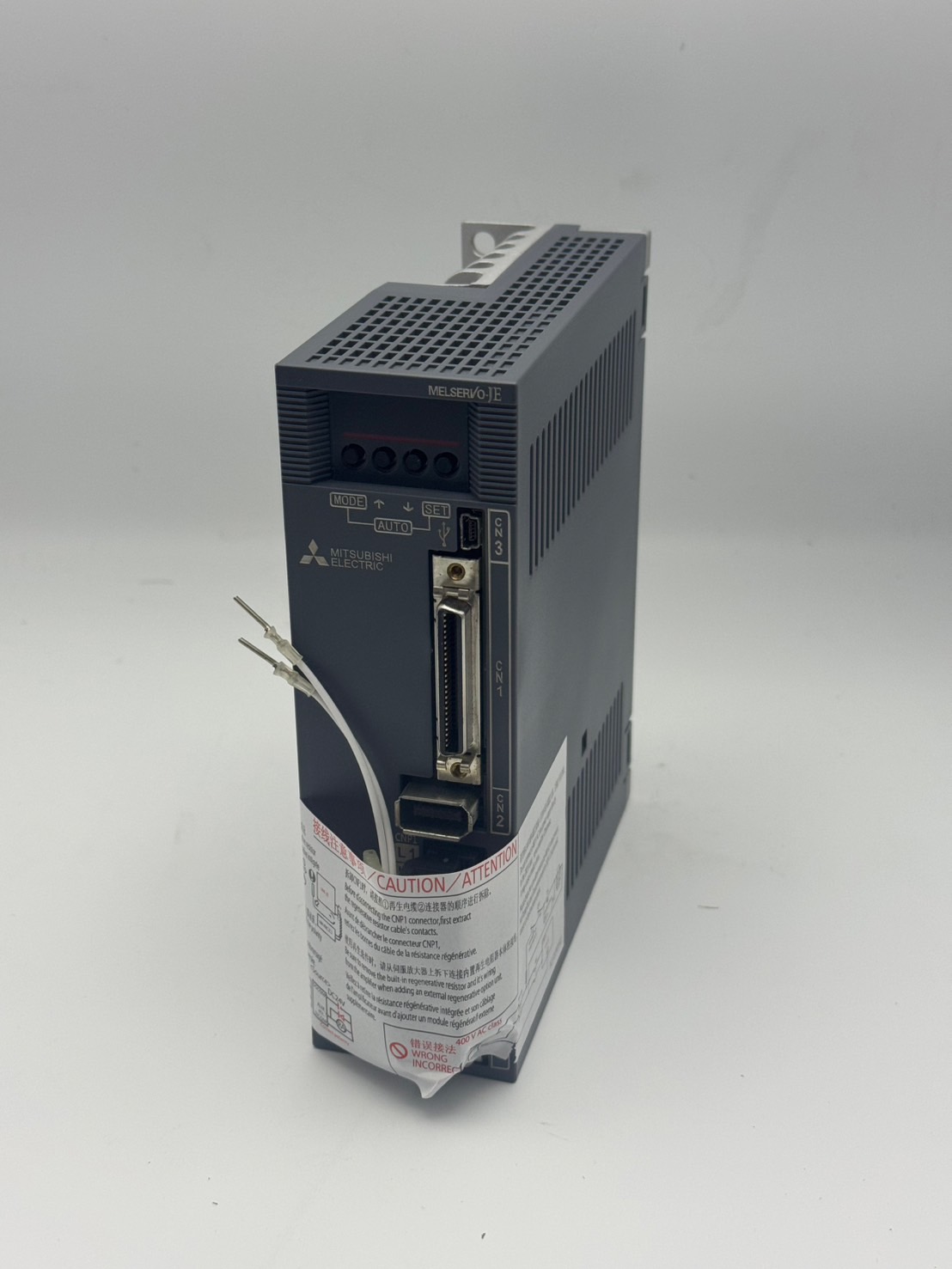Mitsubishi Servo Drive Model:MR-JE40A 400W 220 V 1/3 Phase