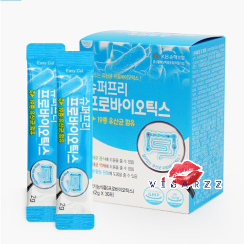 (Exp.03/26) Super Probiotic Detox ดีท้อกซ์เกาหลีกล่องฟ้า ล้างลำไส้ แบคทีเรียที่ดี 17 ชนิด เหมาะสำหรับคนที่ขับถ่ายยาก ผิวพรรณไม่สดใส สิวขึ้นง่าย Superfree
