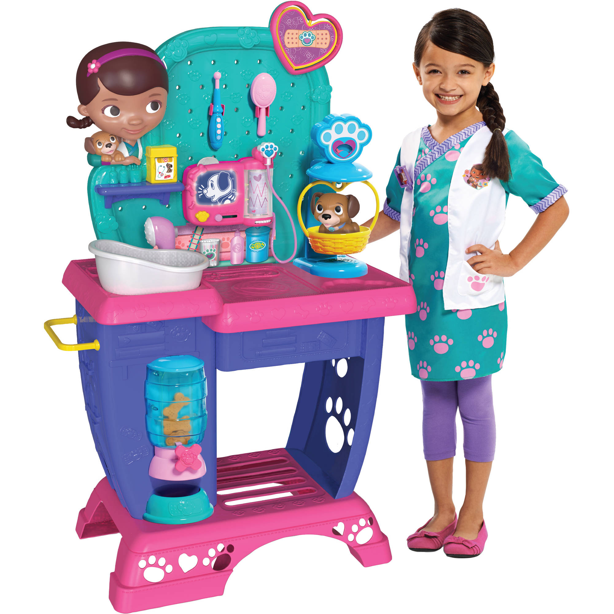ชุดจำลองคลินิคคุณหมอสุดน่ารัก Just Play Disney Junior Doc McStuffins Pet Vet Checkup Center