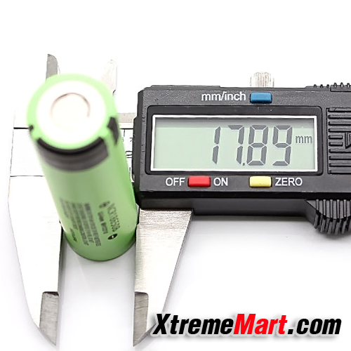 แบตเตอรี่ Panasonic NCR18650B Rechargeable 3400mAh 3.7V 18650 Lithium Batteries หัวแบน (ก้อนละ)