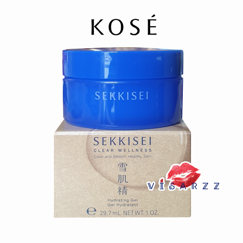 (Tester สีน้ำเงิน 29.7mL) Kose Sekkisei Clear Wellness Hydrating Gel โคเซ่ ครีมเนื้อเจลให้ความชุ่มชื้น สูตรผิวกระจ่างใสอย่างอ่อนโยน (Effective Type) เหมาะสำหรับทุกสภาพผิว เพิ่มความกระจ่างใสให้ผิวด้วยสารความงาม Clarity Boost Complex ที่ช่วยยับยั