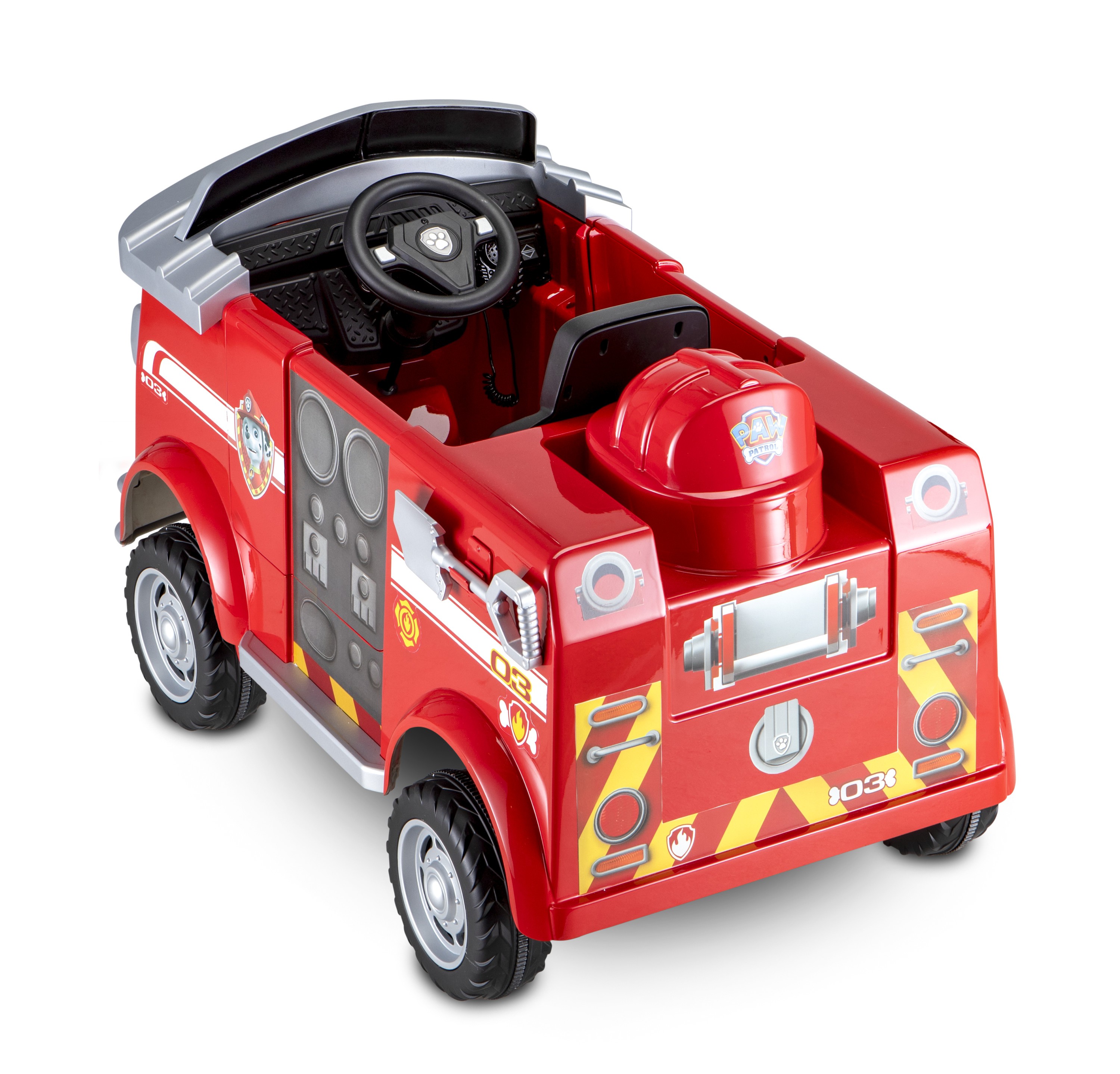 รถดับเพลิงแบตเตอรี่ Kid Trax Paw Patrol Marshall Fire Truck