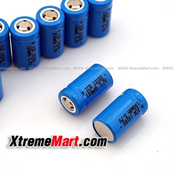 แบตเตอรี่ชาร์จ Li-Ion 10180 LIR10180 ICR10180 100Mah 3.7V (ก้อนละ)