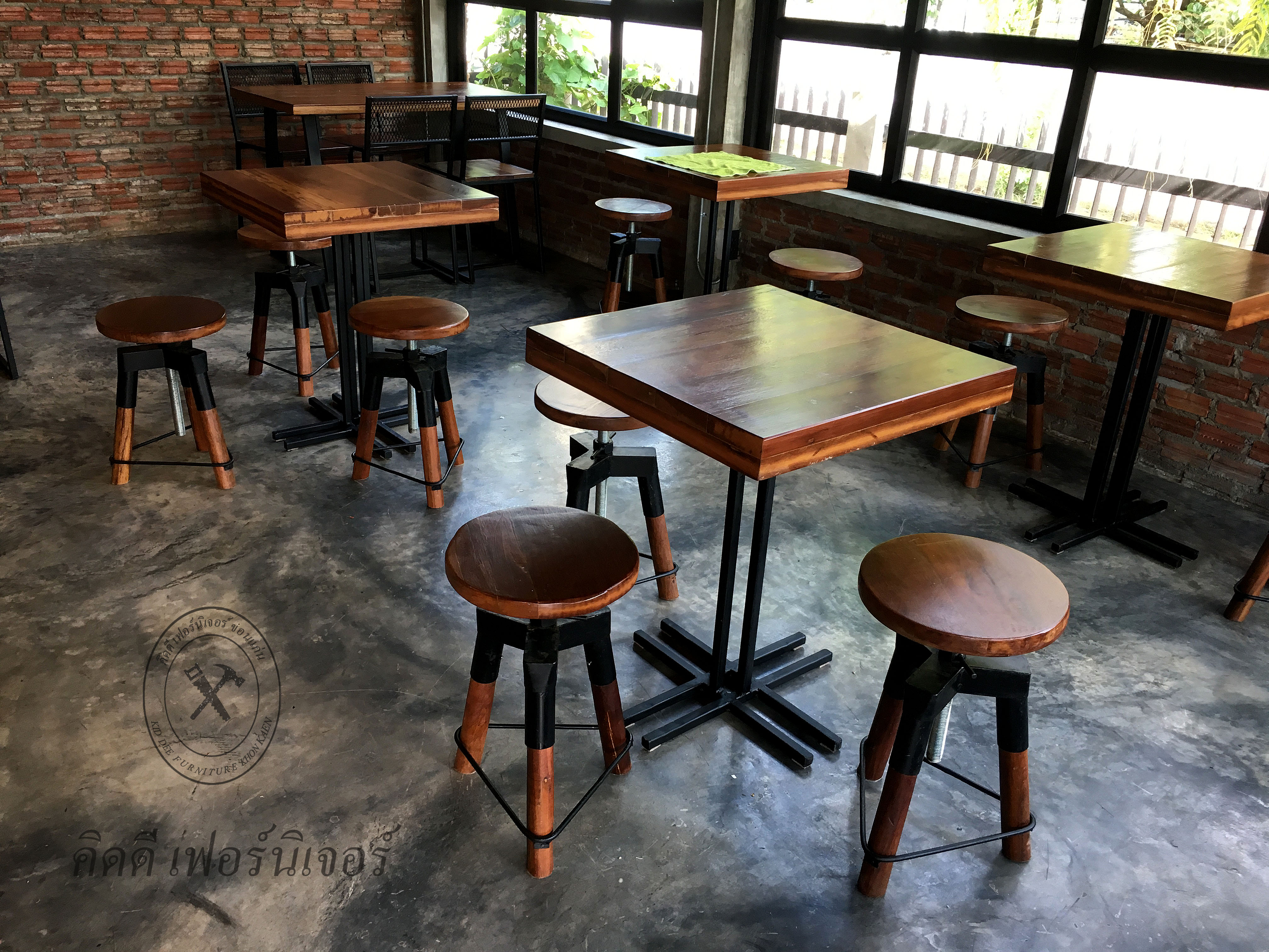 ชุดโต๊ะไสตล์loft