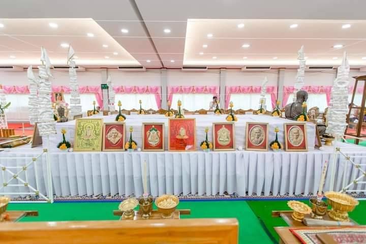 เหรียญ หลวงพ่อกวย (รุ่นแรก ทรงเสมา ฐานหน้า#พญาเสือโคร่ง(#มหาอำนาจ) หลัง พญา #หนุมาน4กร(#ครูแรง) (#ธงชัย #พระขรรค์ #จักร #ตรีศูล)) ปี2565 เนื้อมหาชนวน ไม่ตัดปีก ตอก9โค็ด #ชุดกรรมการ #รับประกันแท้