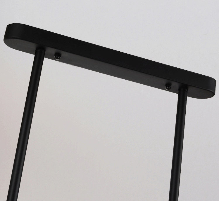 โคมไฟระย้าเหล็ก Industrial 3 หัว สีดำ [DD-017]