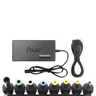 หม้อแปลงไฟ220Vเป็น12-24Vอแดปเตอร์ Adaptor ปรับแรงดันไฟ 12V 15V 16V 18V 19V 20V 24V max 4.5A พร้อมหัวเปลี่ยนได้8หัว