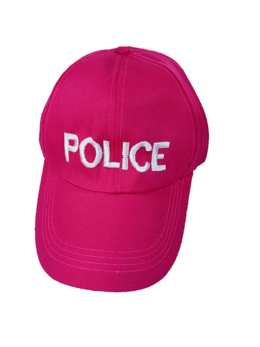 หมวกแก๊บสีปักPOLICE