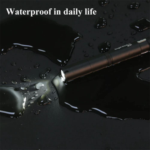 ไฟฉายปากกา SUPFIRE ML01 แสงขาว+แสงเหลือง LED Flashlight สำหรับทางการแพทย์ - Black