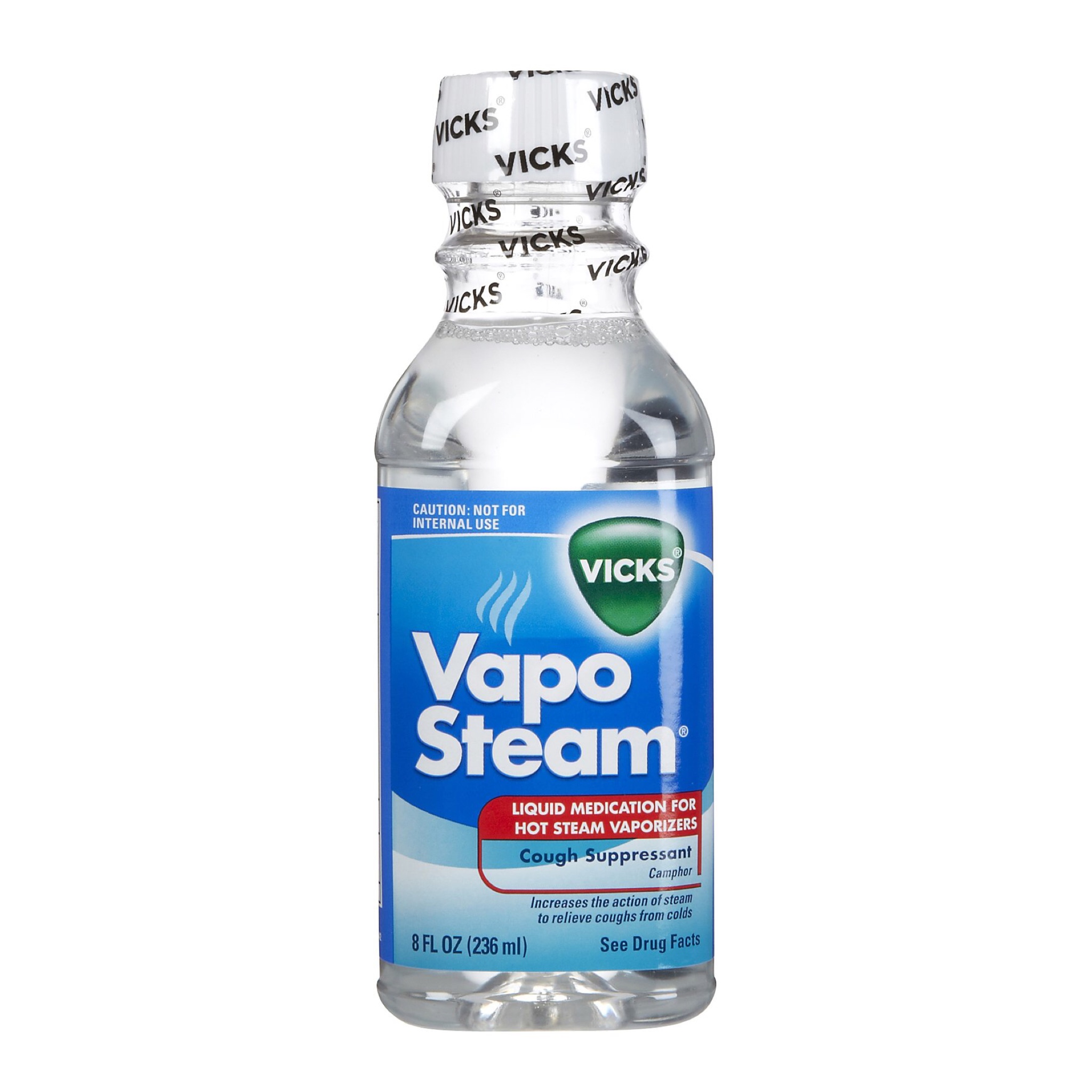 น้ำยารีฟิลชนิดน้ำพร้อมบรรเทาอาการไอ Vicks VapoSteam (8 FL.OZ.)