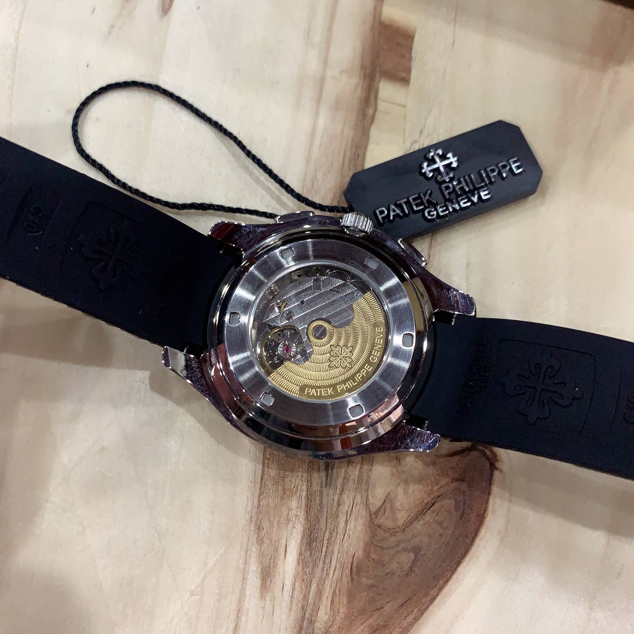 นาฬิกา Patek Philippe Aquanaut Mirror Swiss หน้าปัดดำ