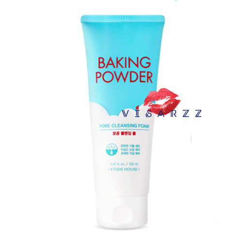 Etude Baking Powder Pore Cleansing Foam 160mL โฟมล้างหน้าที่ช่วยขจัดสิ่งสกปรกจากมลภาวะระหว่างวัน ขจัดสิวเสี้ยนสิวอุดตันและความมันบนใบหน้าได้อย่างหมดจดในขั้นตอนเดียว