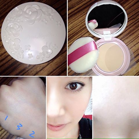 (#01 Bright Beige) Point Magic Pro Pressed Powder SPF50+ PA++++ แป้งปิดจุดบกพร่องที่การันตีด้วยรางวัลที่ 1 Cosme Japan 2011 แป้งที่สาวๆญี่ปุ่นบอกว่าปกปิดรูขุมขุนและรอยใต้ตาและรอยต่างๆได้เนียนกริบ สวยติดทนนาน เนียนใสทั้งวัน พร้อมกันแดดอย่างเต็มประสิทธิภาพ