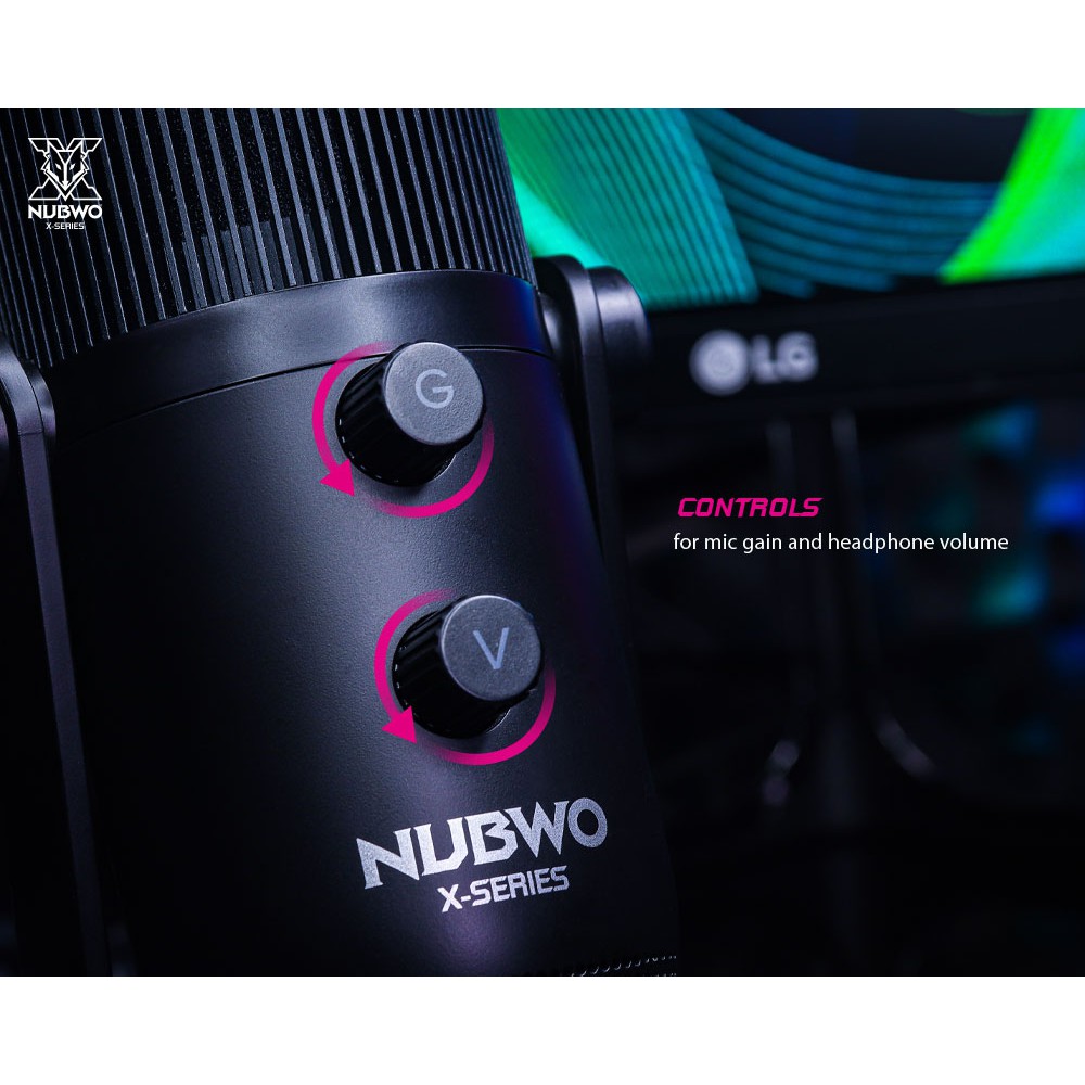 พร้อมส่ง Microphone Streaming NUBWO Cypher X300 96Khz (ไมโครโฟนคอนเดนเซอร์) รับประกัน2ปี #ไมค์สตรีม