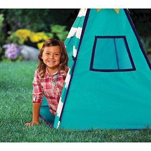 กระโจมอินเดียนแดงแสนคลาสสิค Discovery Kids Adventure Play TeePee Tent (Turquoise)