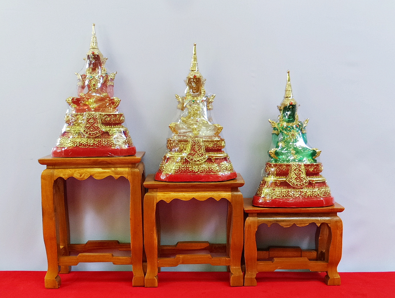 โต๊ะหมู่บูชา แบบแยกชิ้น โต๊ะสำหรับวางพระพุทธรูป วางวัตถุมงคล หรือ วางโชว์สินค้า