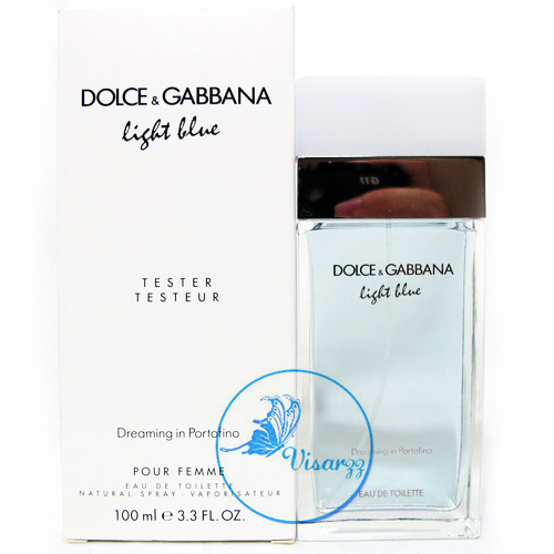 (กล่อง Tester ลดมากกว่า 45%) Dolce & Gabbana Light Blue Dreaming in Portofino EDT 100 mL ในแนวคิดของโทนกลิ่นที่รู้สึกสดใสโปร่งสบาย