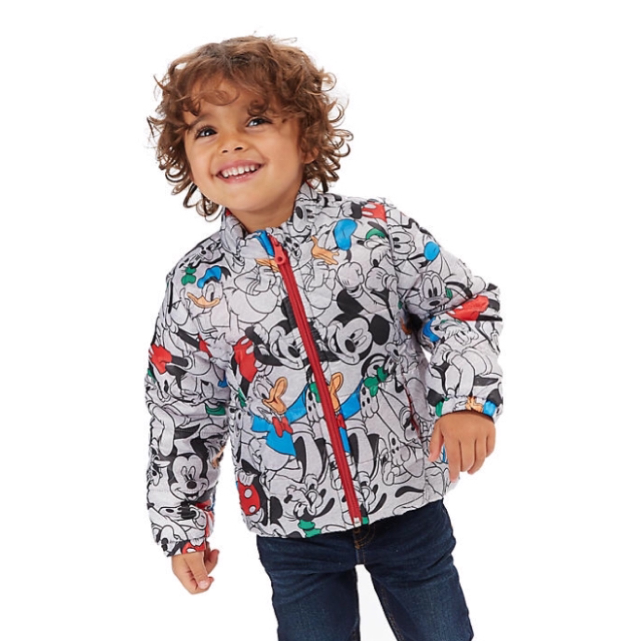 เสื้อแจ็คเก็ตกันหนาวแบบบุนวมสำหรับเด็ก Disney Mickey Mouse Puffer Jacket for Kids
