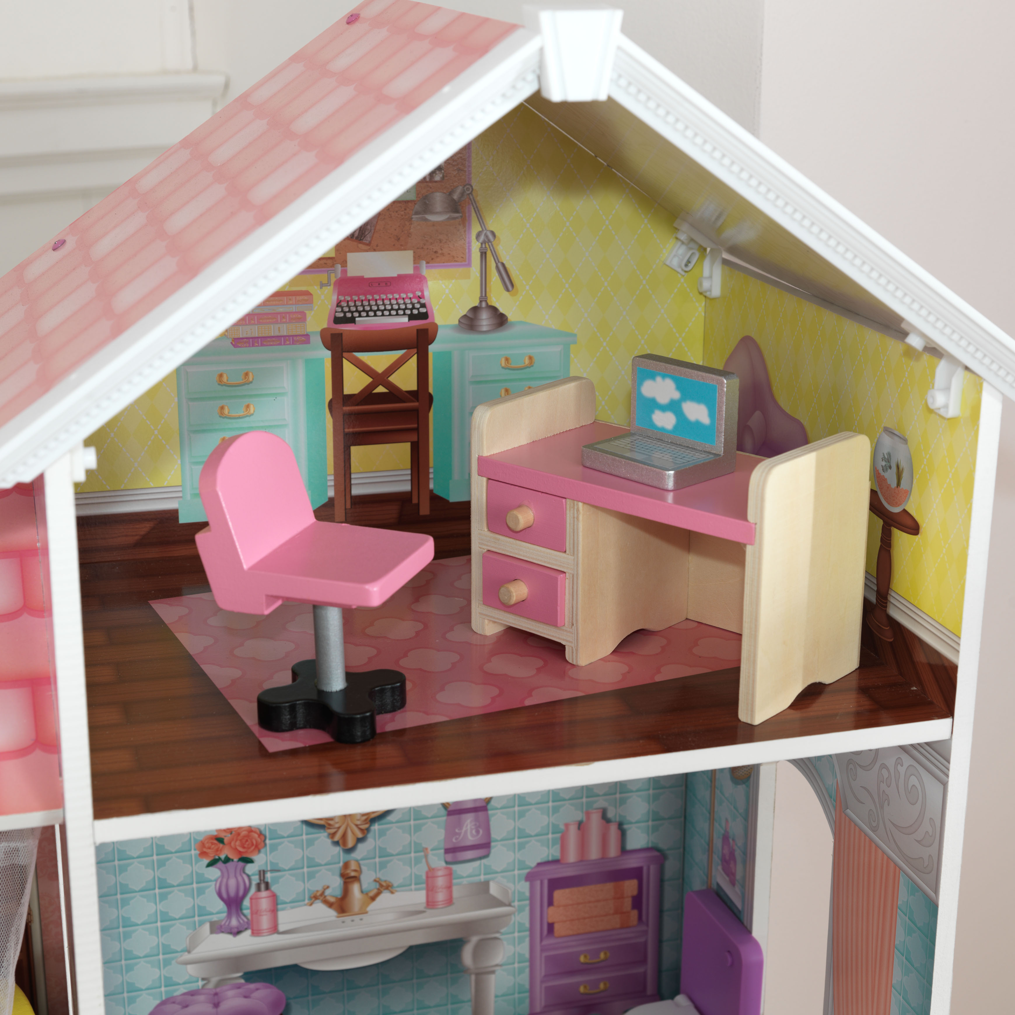 บ้านตุ๊กตาหลังยักษ์ทรงคันทรี KidKraft Country Estate Dollhouse