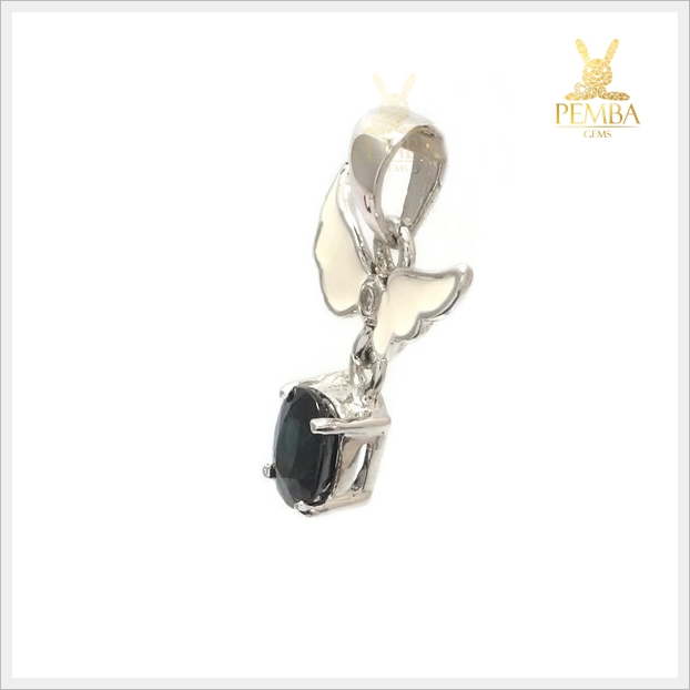 จี้ไพลิน เงินแท้ จี้พลอยแท้