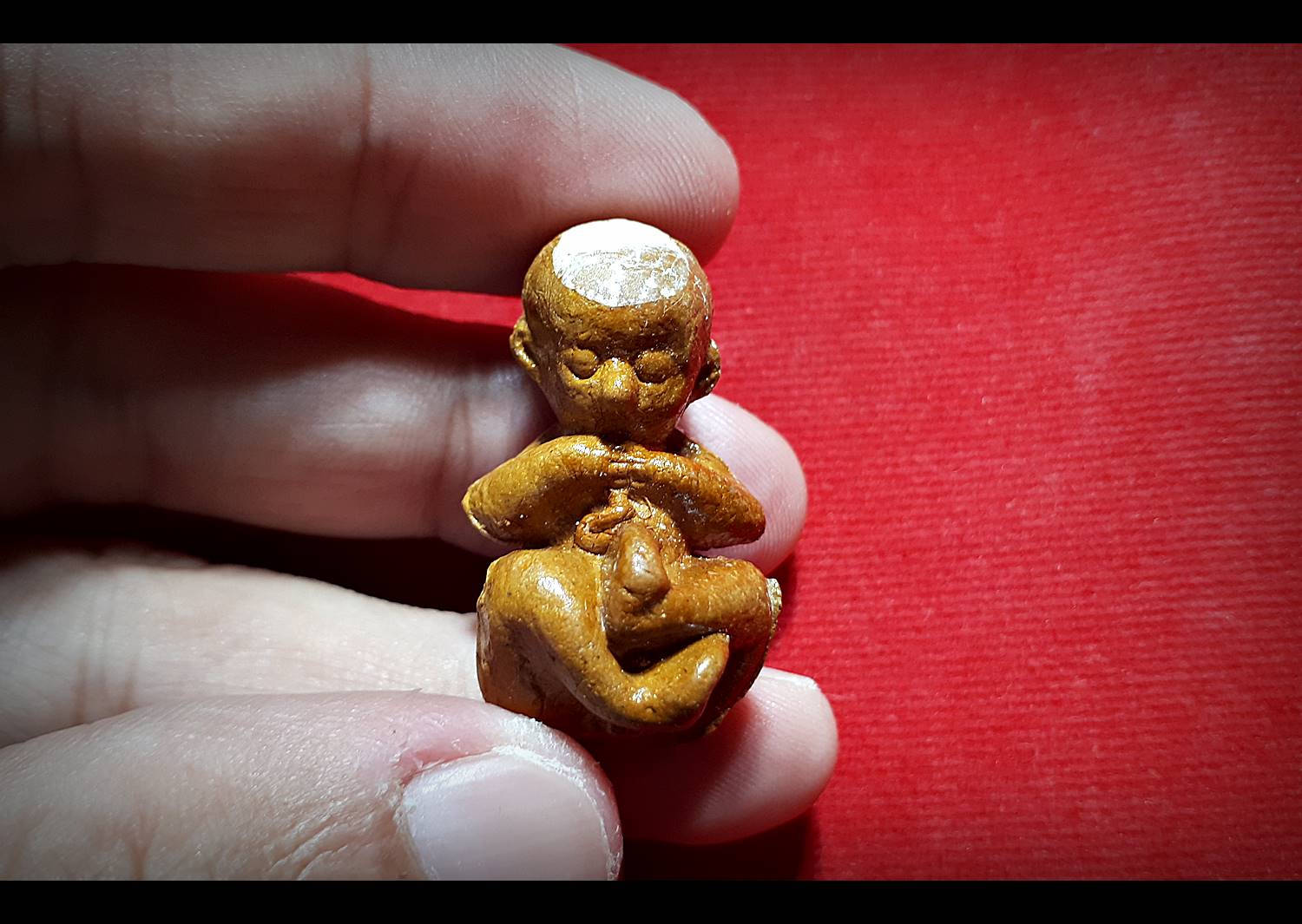 กุมารดูดรก ลูกกรอกคนองฤทธิ์ รุ่นไหว้ครูรวยอย่างแรง หลวงพ่อกอย วัดเขาดินใต้ บุรีรัมย์ ปี2553