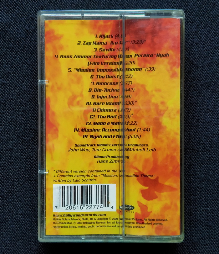 เทป Mission: Impossible 2 (score)