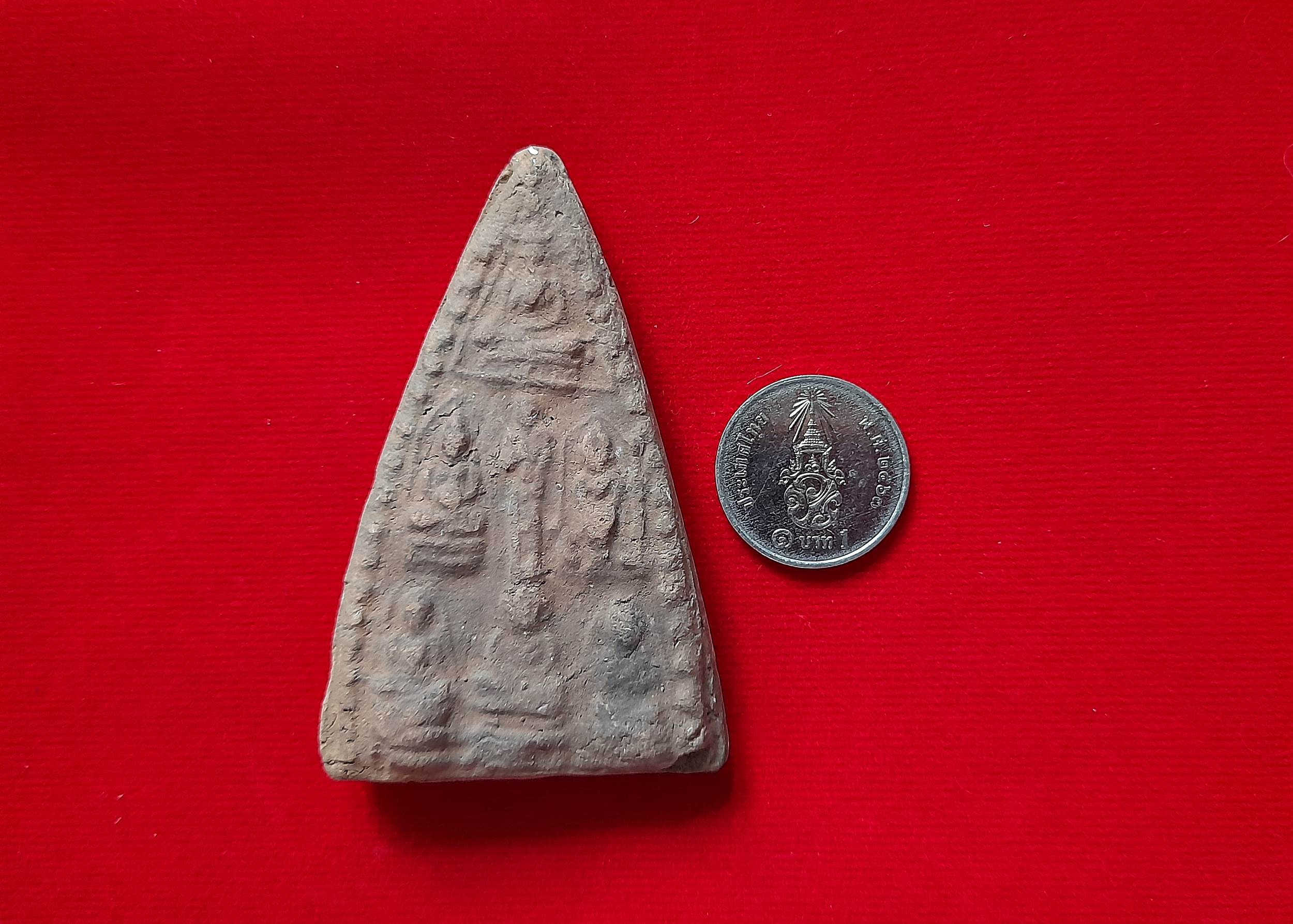 พระ 7 พระองค์ หลัง สิงห์ เนื้อดินเผ่า #รับประกันแท้และทัน - หลวงพ่อยี วัดดงตาก้อนทอง จ.พิษณุโลก (ศิษย์หลวงปู่เทพโลกอุดร)