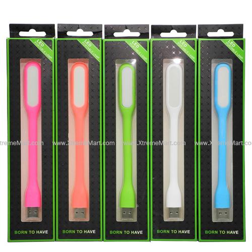โคมไฟ USB LED Torch Light แบบพกพา (กรุณาระบุสี)