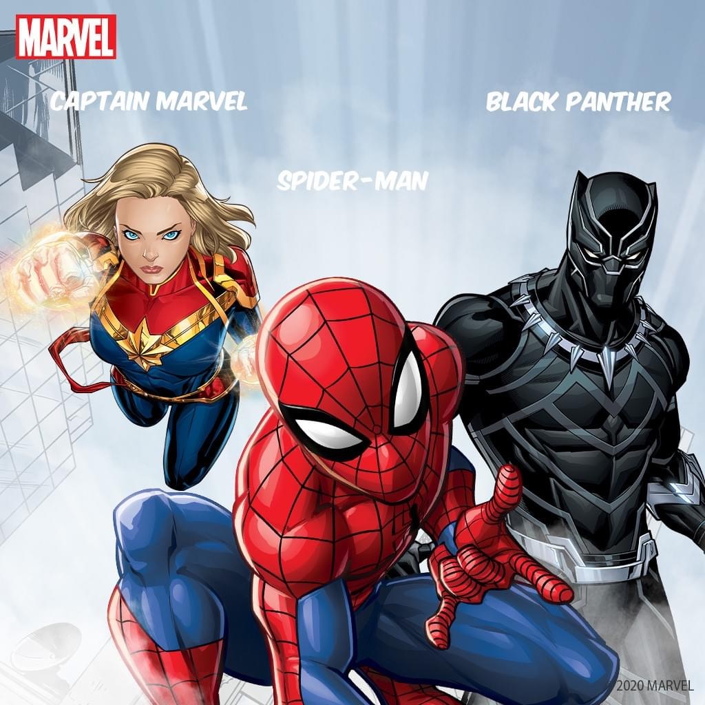 วิตามินเสริมแร่ธาตุโอเมก้า 3 ชนิดกัมมี่สำหรับเด็กโต Vitabioics Wellkid Marvel Omega-3 & Vitamin D