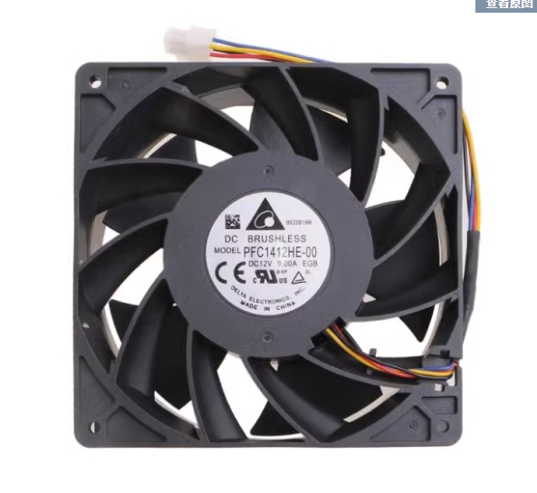 Delta DC Brushless Model:PFC1412HE-00 DC12V 9.00A