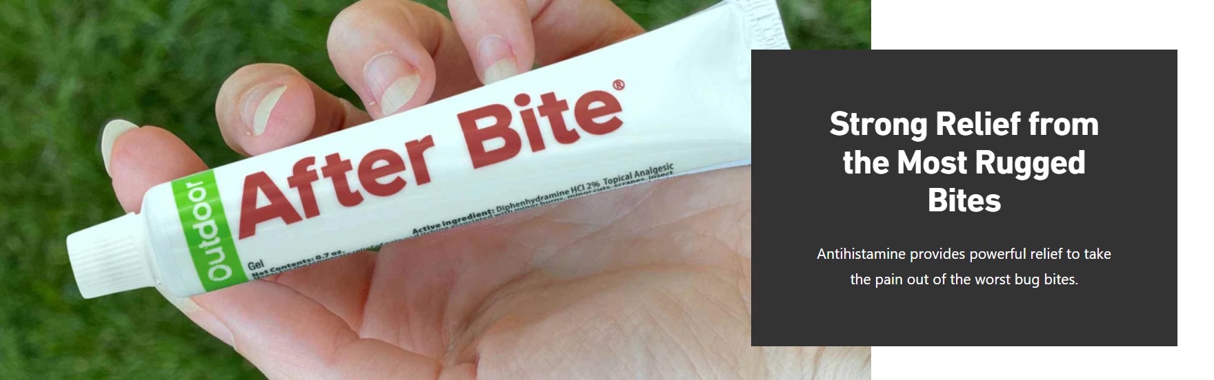 เจลบรรเทาอาการคันจากแมลงสัตว์กัดต่อย After Bite Outdoor Itch Relieving Gel