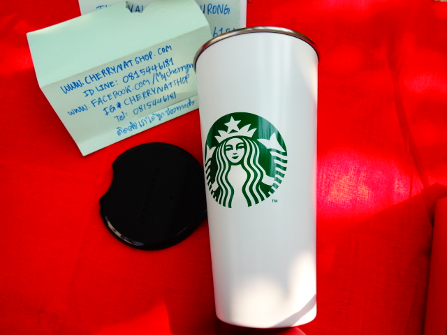 Starbucks TOGO Stainless Steel Dubaiใบขาวฝาดำโลโก้เงือกSirenเขียวClassicเรียบแต่บ่งบอกความเป็นพี่บัคส์สูง ใบนี้ควรค่าการสะสม และเหมาะเป็นของขวัญ