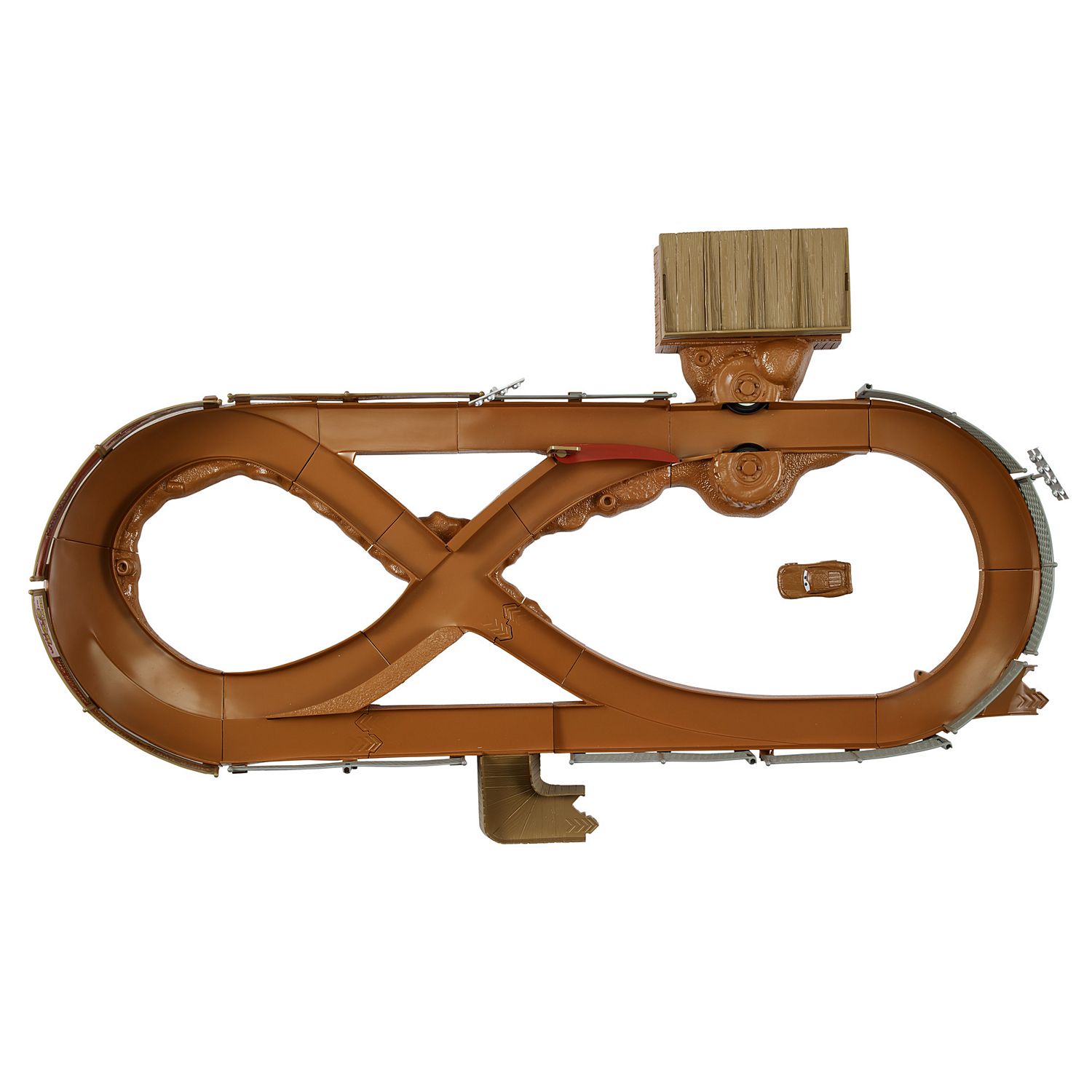 ชุดสนามแข่งรถจำลอง Mattel Disney Pixar Cars 3 Thunder Hollow Criss-Cross Track Set