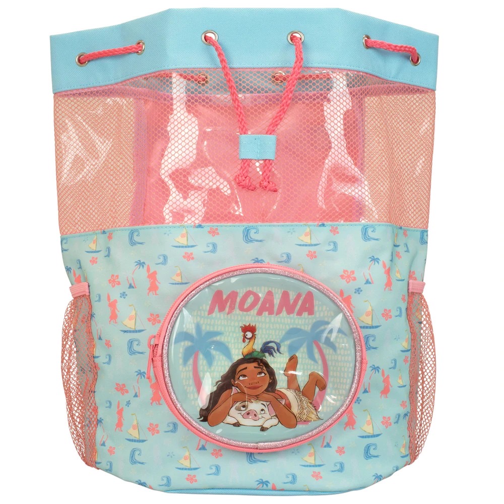กระเป๋าสะพายเป้กันน้ำ Character UK Disney Moana Swim Bags for Kids