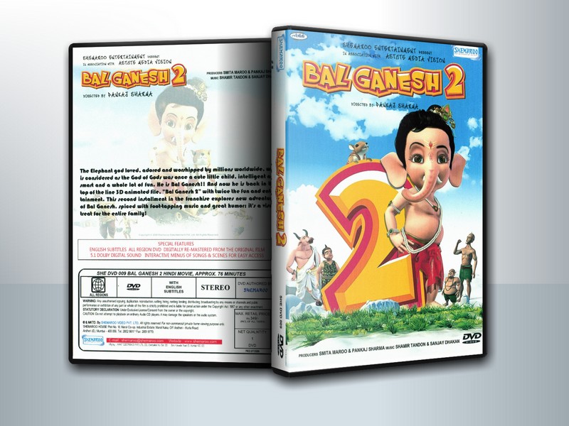 พระพิฆเนศ มหาเทพแห่งปัญญา BAL GANESH ปี 2 ( 1 DVD )