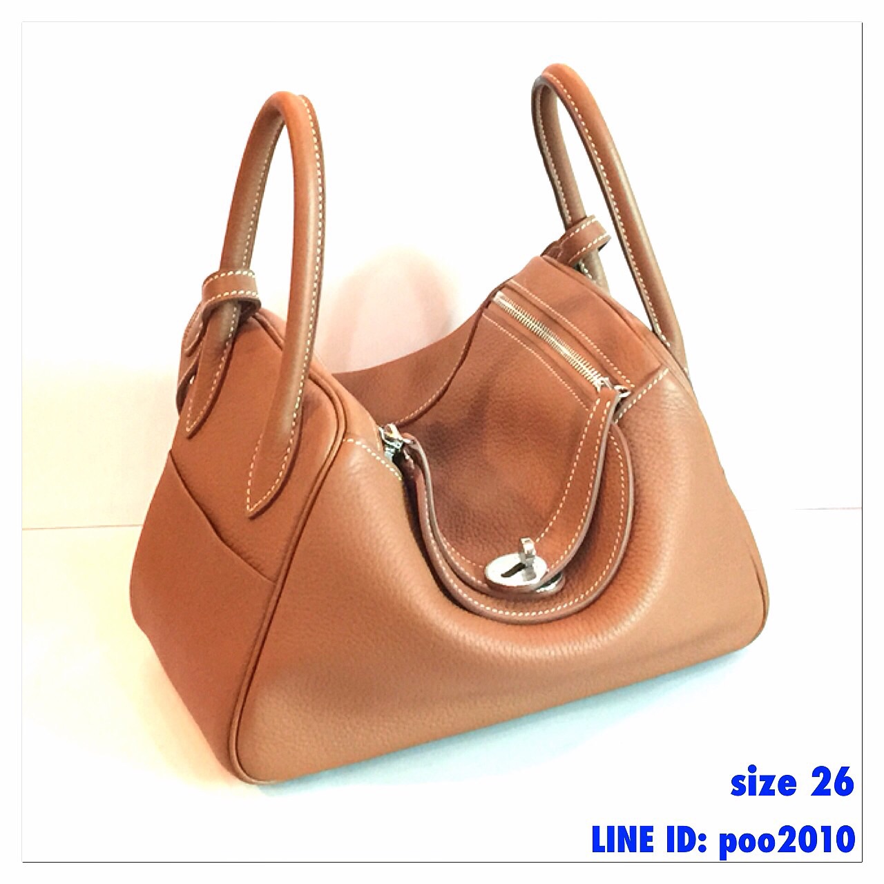 Lindy size 26 สีน้ำตาลโกลด์