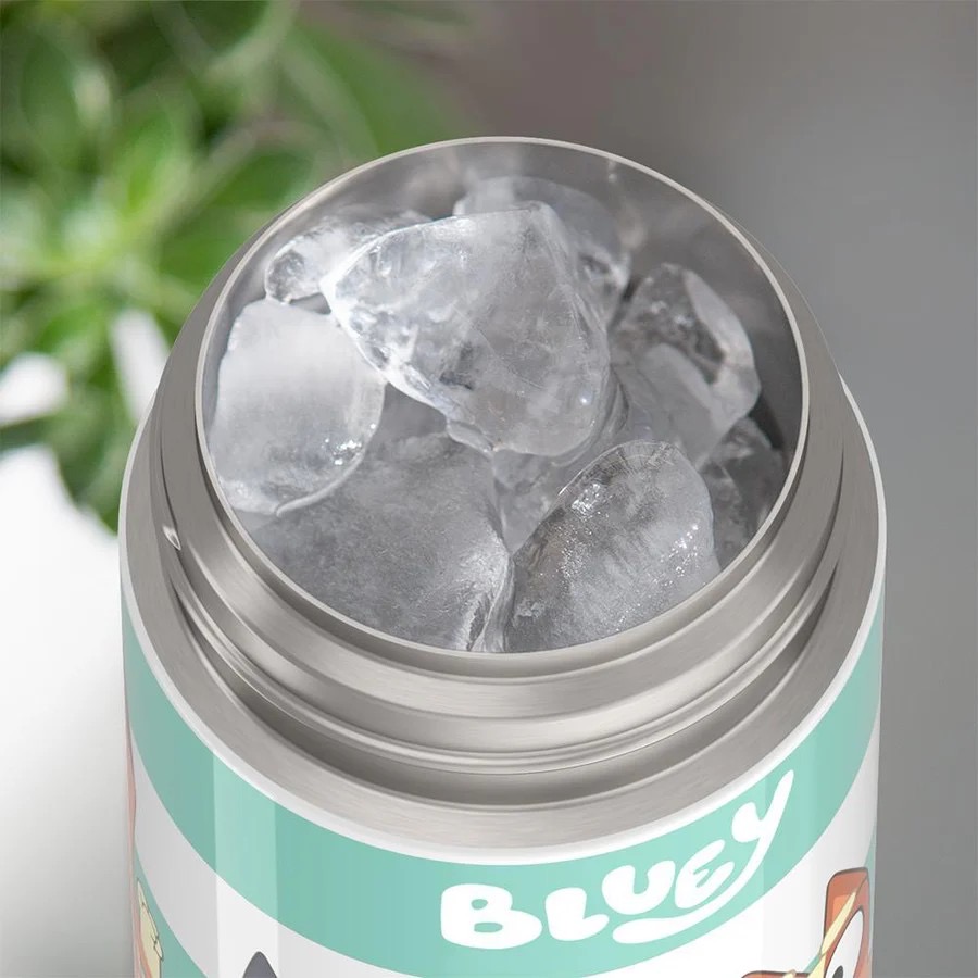 กระติกน้ำสเตนเลสรักษาอุณหภูมิ Thermos Bluey FUNtainer Vacuum Insulated Stainless Steel Bottle 12OZ with Bali Handle