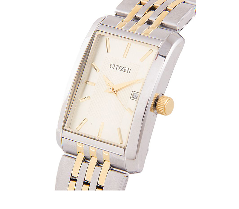 Citizen BH1676-51P Quartz Stainless Steel Mens Watch Gold Dial